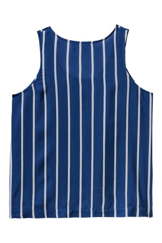 Camisola de alças - Azul