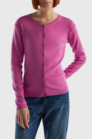 Casaco de malha - Rosa