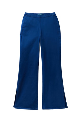 Calças de ganga wide legs Azul-real