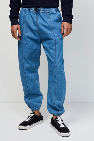 Calças de ganga jogger Azul