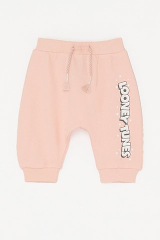 Calças de treino Looney Tunes Rosa-maquilhagem
