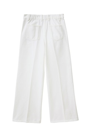 Calças wide legs - Branco