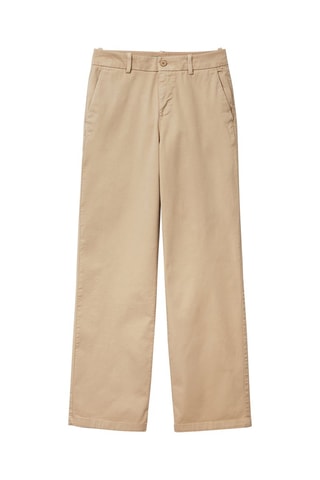 Calças wide legs Bege