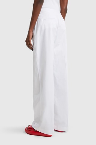 Calças wide legs - Branco