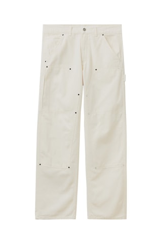 Calças cargo Branco