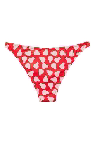 Parte de baixo de biquíni - Vermelho