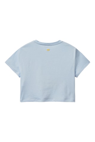 T-shirt curta - Azul-celeste