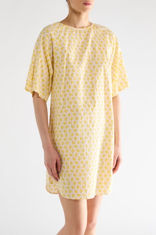 Vestido direito - Amarelo