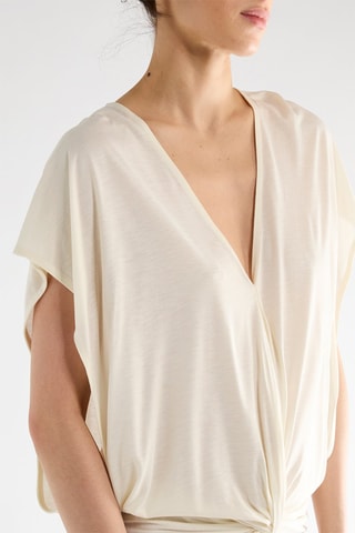 Vestido direito - Cru