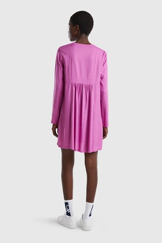Vestido estilo patinadora Rosa