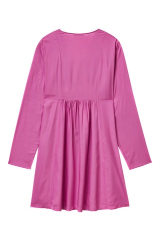 Vestido estilo patinadora Rosa