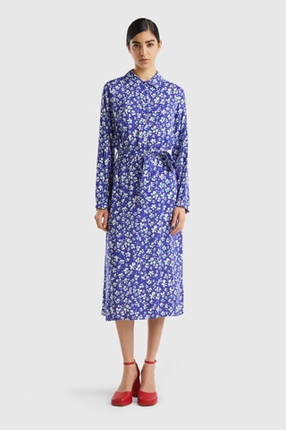 Vestido-camisa Violeta