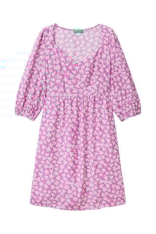 Vestido direito Rosa