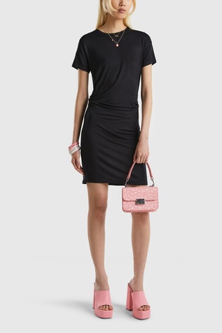 Vestido justo - Preto