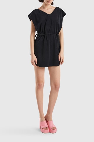 Vestido estilo patinadora - Preto