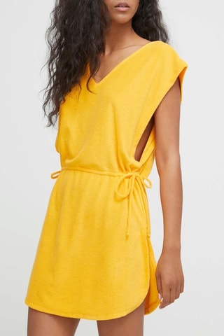 Vestido estilo patinadora - Amarelo