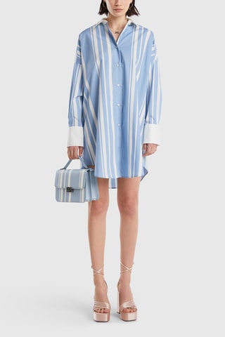 Vestido-camisa - Azul