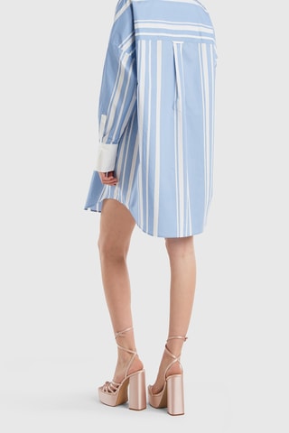 Vestido-camisa - Azul