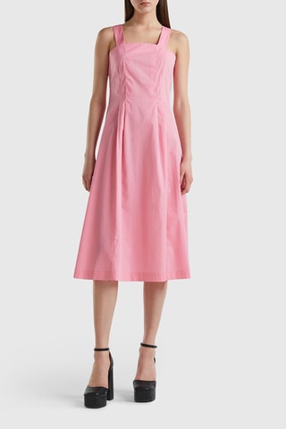 Vestido midi - Rosa