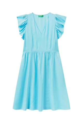 Vestido estilo patinadora - Azul-claro