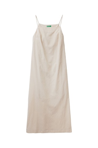 Vestido comprido - Bege