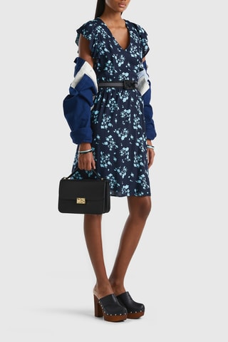 Vestido estilo patinadora - Azul