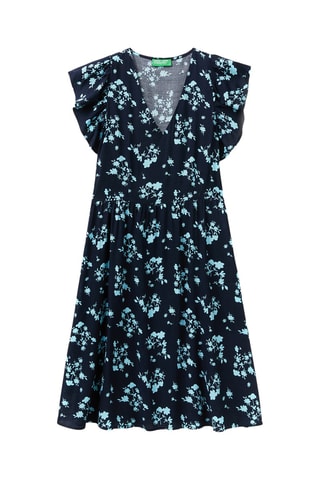 Vestido estilo patinadora - Azul