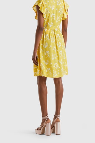 Vestido estilo patinadora - Amarelo