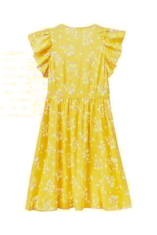 Vestido estilo patinadora - Amarelo
