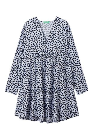 Vestido estilo patinadora - Azul-claro