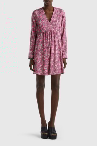 Vestido estilo patinadora - Rosa