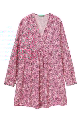 Vestido estilo patinadora - Rosa