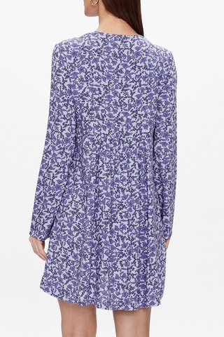 Vestido estilo patinadora - Violeta e preto