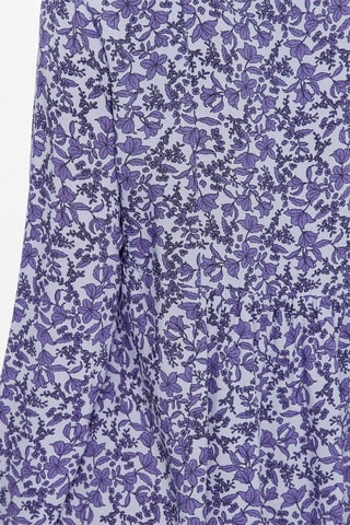 Vestido estilo patinadora - Violeta e preto