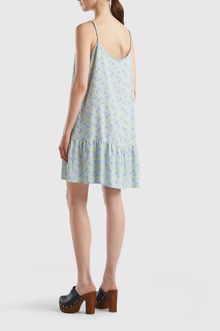 Vestido estilo patinadora - Azul-celeste