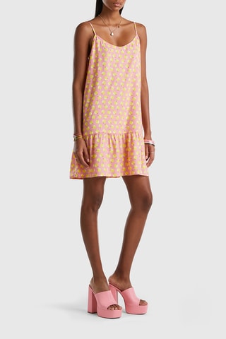 Vestido estilo patinadora - Rosa