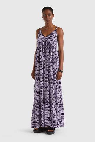 Vestido comprido - Violeta