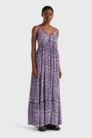 Vestido comprido - Violeta