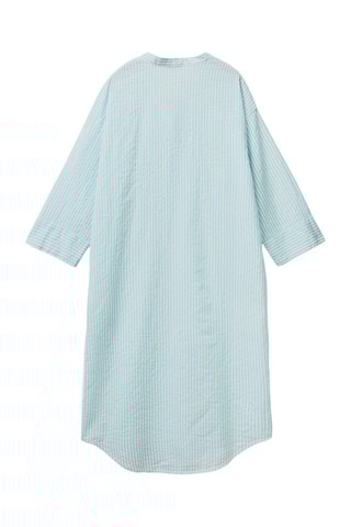 Vestido-camisa - Azul-celeste