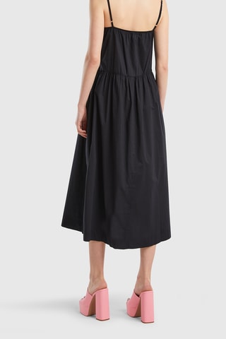 Vestido midi - Preto