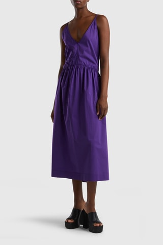 Vestido midi - Violeta