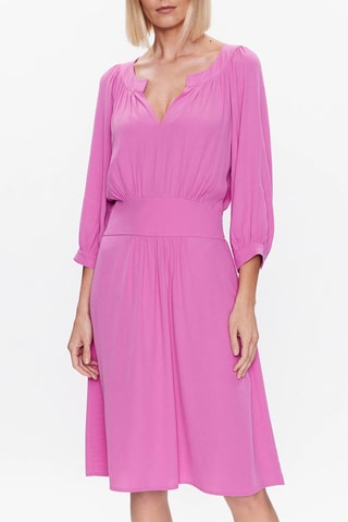 Vestido estilo patinadora - Malva