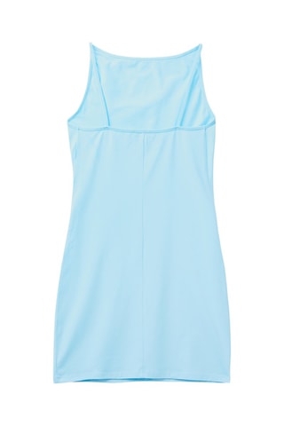 Vestido justo - Azul-claro