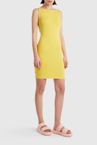 Vestido justo - Amarelo
