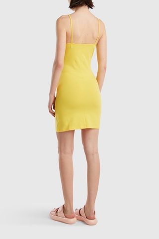 Vestido justo - Amarelo
