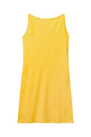 Vestido justo - Amarelo