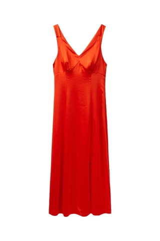 Vestido midi - Coral