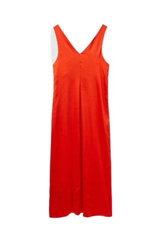 Vestido midi - Coral