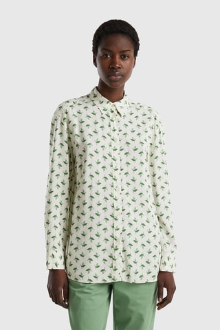 Camisa Cru e verde