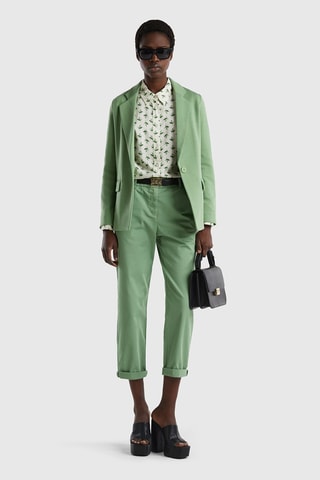 Camisa Cru e verde